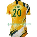 Australija Dres Sam Kerr 20 Domaći Svjetsko Prvenstvo - Žene 2019 Kratkih Rukava
